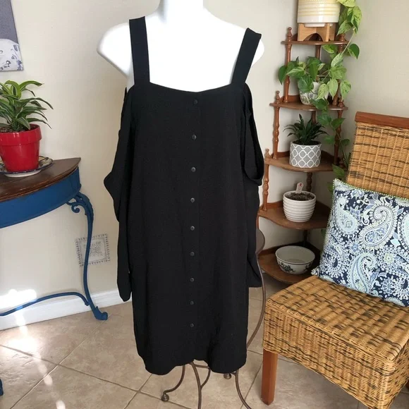 designers remix charlotte eskildsen dress Designers Remix Dresses | Nwt Designers Remix Charlotte Eskildsen 36 / S Wake Strap Dress | Color: Black | Size: S
